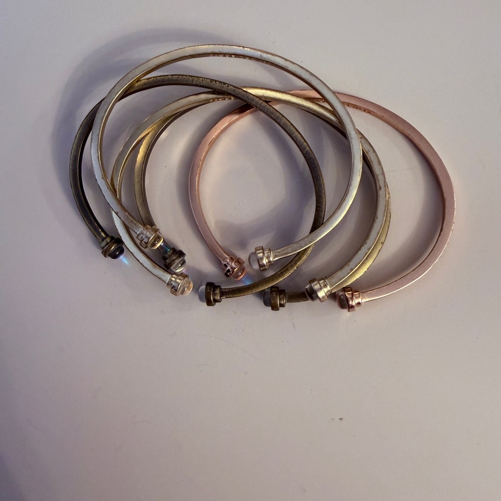 Kendra Scott Mixed Metal Bracelet Set